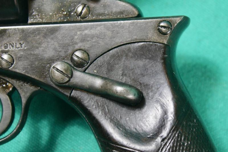 British Webley Fosebery Automatic Revolver ( Pre-EU/UK Deactivation )