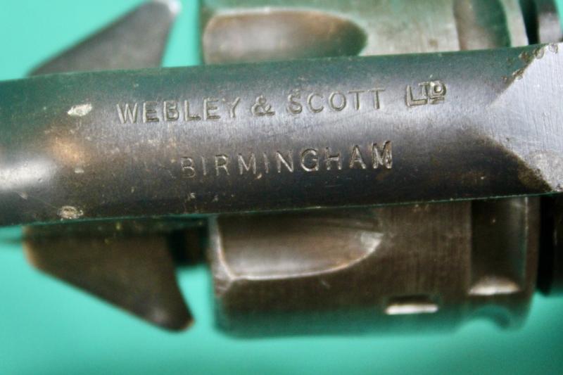 British Webley MKIV .38 Revolver ( Pre-EU/UK Deacrivation )