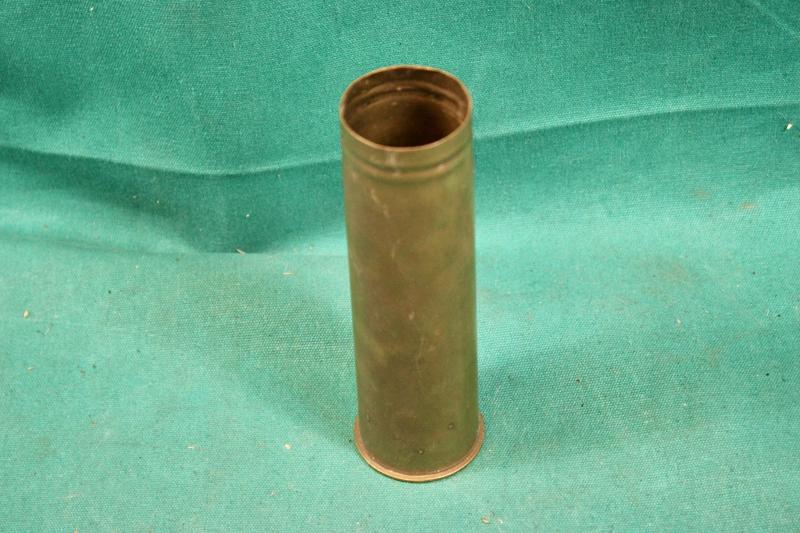 British WW2 Naval 2 Pounder Shell Case