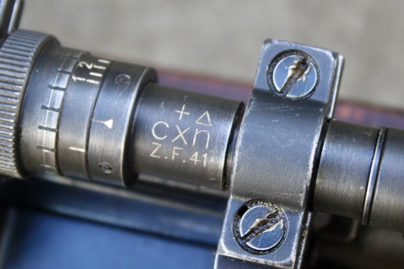 German K98 Rifle & ZF41 Scope ( Pre-EU/UK Deactivation )