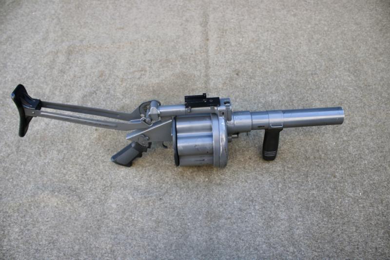 South African Milkor Y2 MK1 Multiple Grenade Launcher