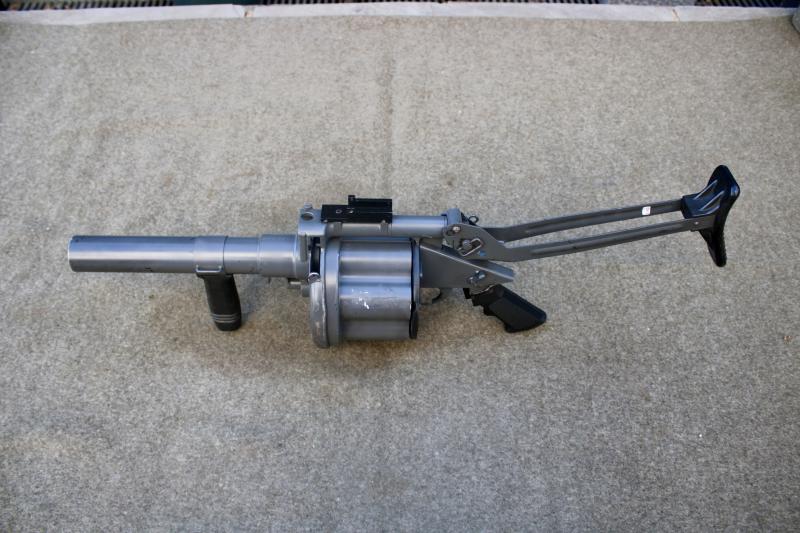 South African Milkor Y2 MK1 Multiple Grenade Launcher