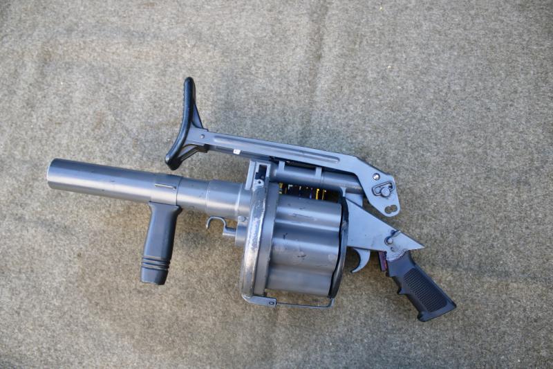 South African Milkor Y2 MK1 Multiple Grenade Launcher