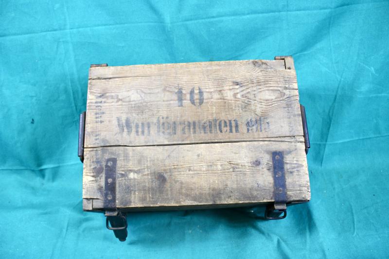 German Kleiner Granatenwerfer G.R.W.16 Wooden Box