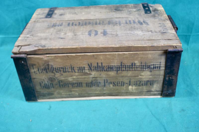 German Kleiner Granatenwerfer G.R.W.16 Wooden Box