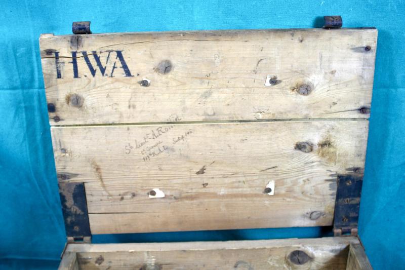 German Kleiner Granatenwerfer G.R.W.16 Wooden Box
