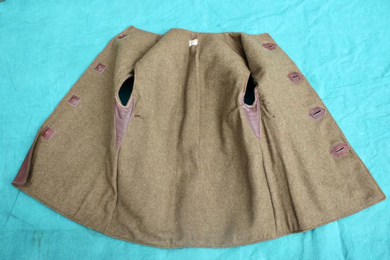 Belgium Army Leather Jerkin