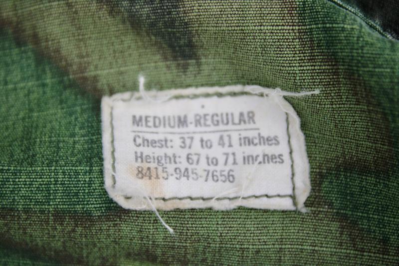 U.S. ERDL Camouflage Jacket