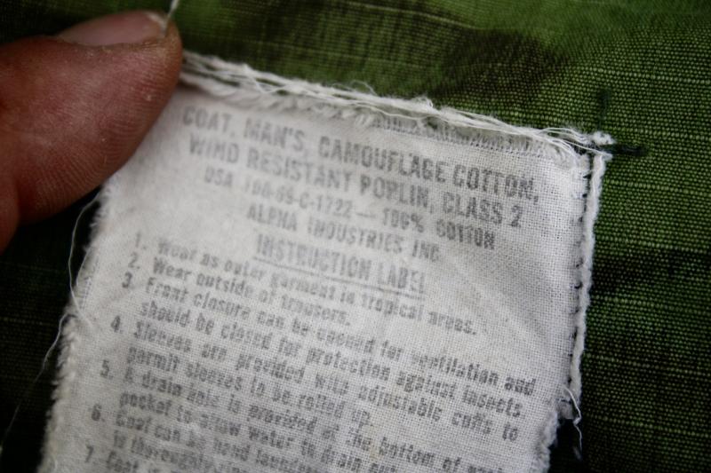 U.S. ERDL Camouflage Jacket