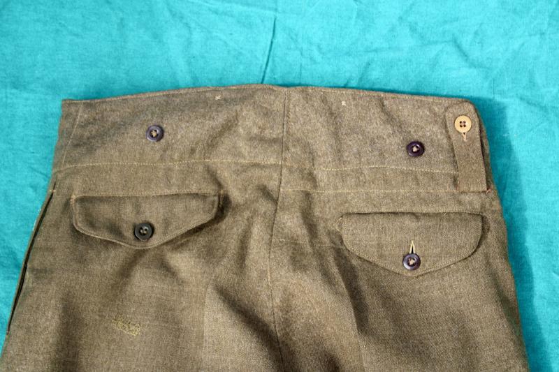 British Officers 1940 Pattern BD Trousers