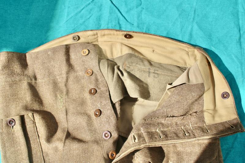 British Officers 1940 Pattern BD Trousers