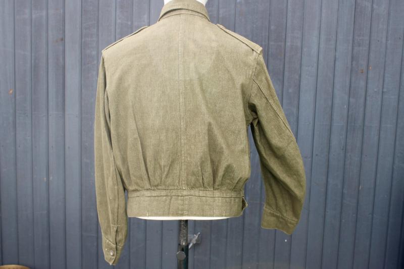 British Denim Battle Dress Blouse