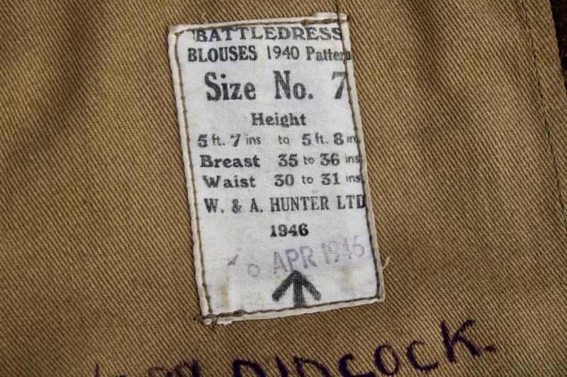 British Officers 1940 Pattern BD Blouse