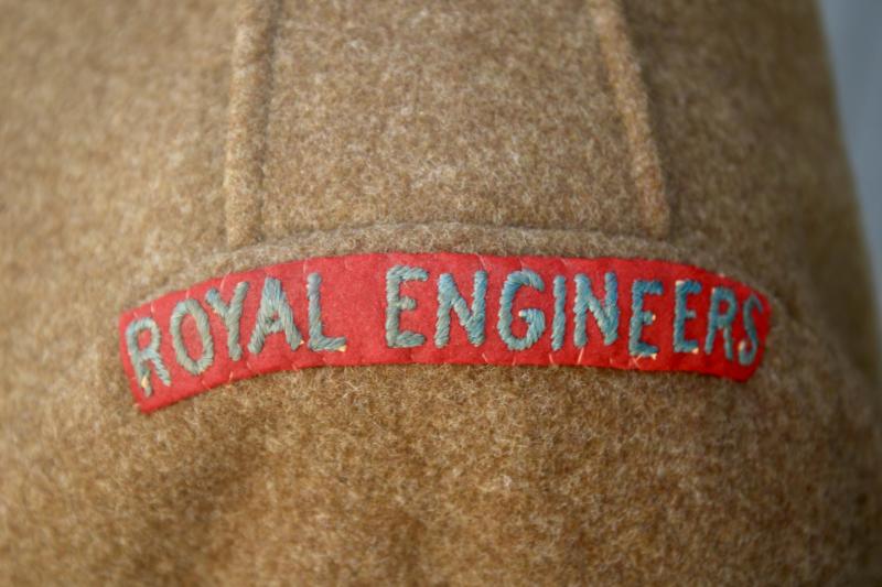 British Battle Dress Royal Engineers XIII Corps