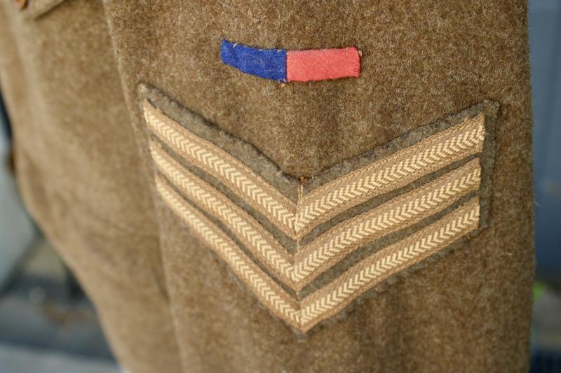 British Battle Dress Royal Engineers XIII Corps