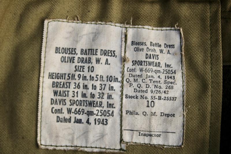 British Battle Dress Royal Engineers XIII Corps