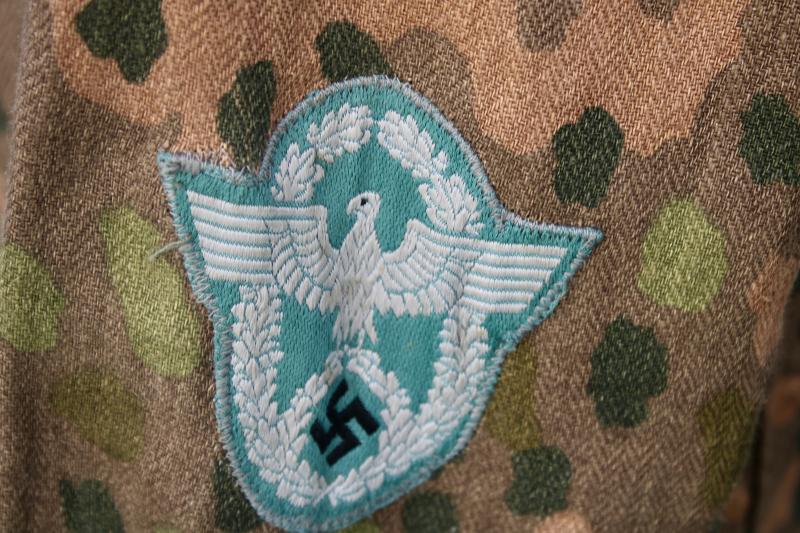 Waffen-SS/Police Pea Dot Camouflage Tunic