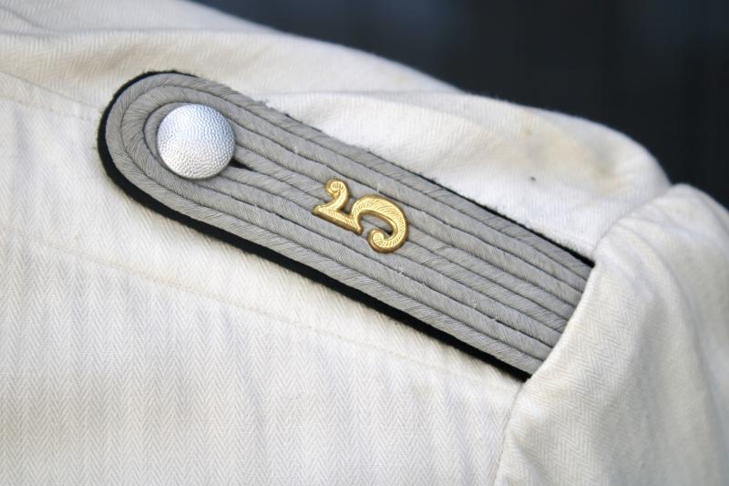 German Army Officers Summer White Tunic
