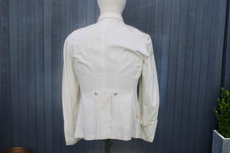 German Army Officers Summer White Tunic