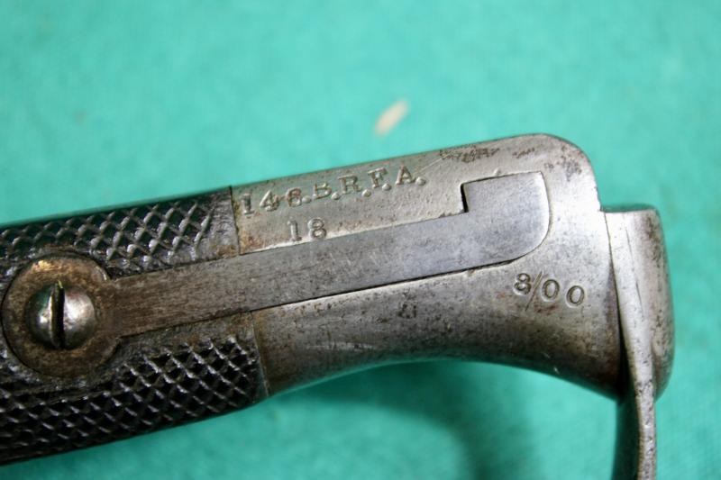 British P1879 Artillery Carbine Martini-Henry Sawback Bayonet