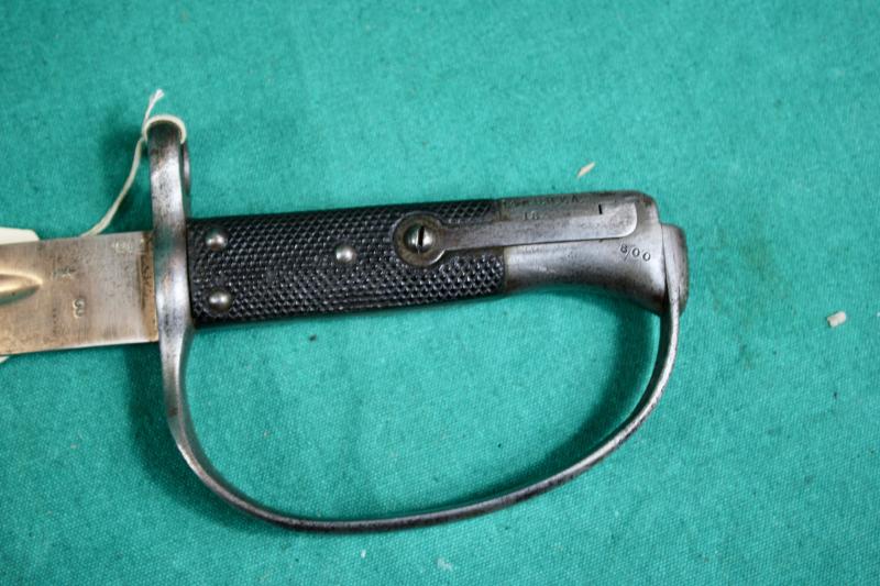 British P1879 Artillery Carbine Martini-Henry Sawback Bayonet