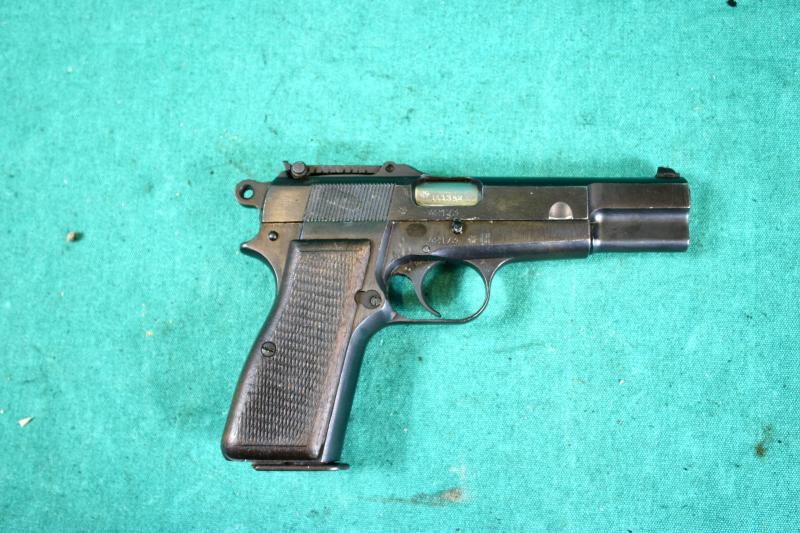 Deactivated Belgium GP35 Browning Hi-Power